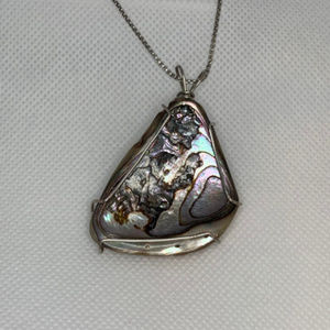 Abalone shell pendant